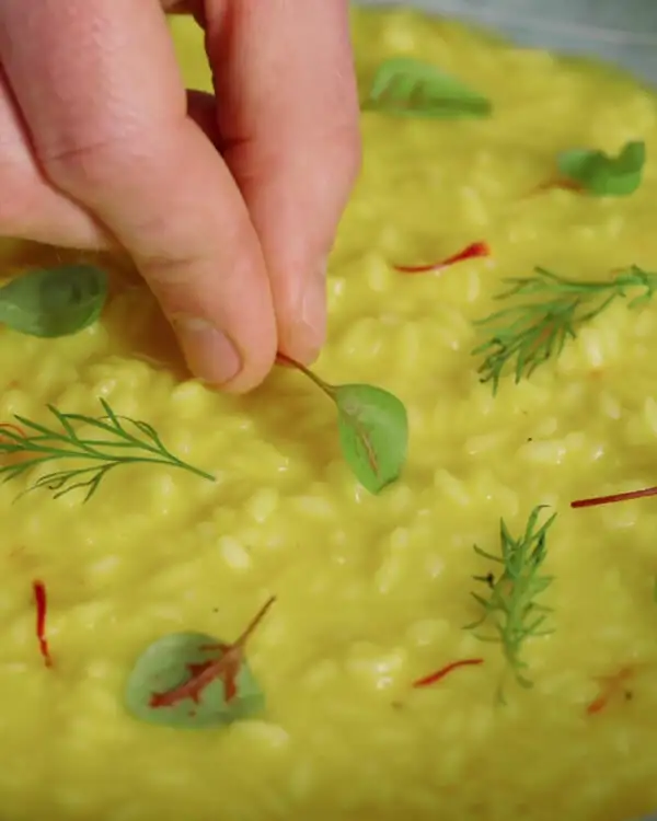 #3 Risotto Preparation Steps: Saffron Risotto