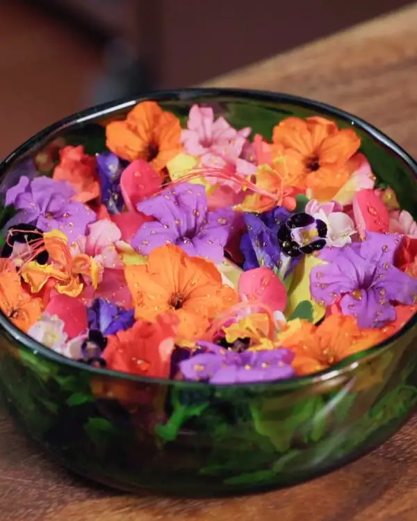 #5 Karibischer Blütensalat mit Vinaigrette aus dem Kaiserblüten