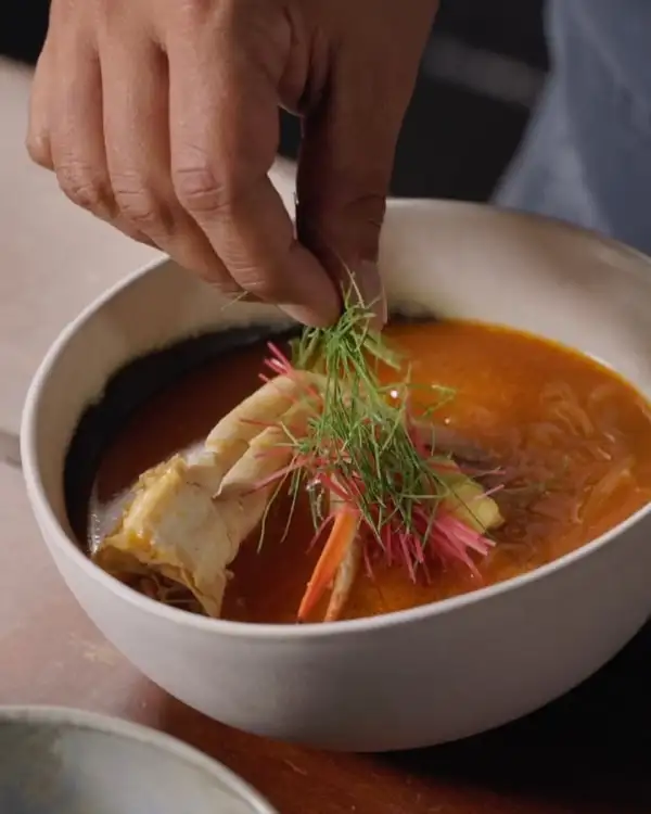 #7 Krabben Laksa mit duftendem Gewürz Rempah