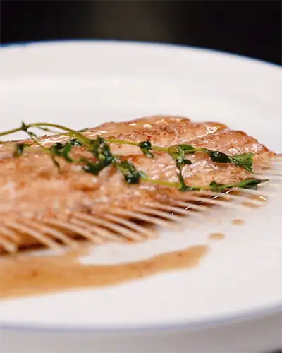 #12: Roasted sole "chop"