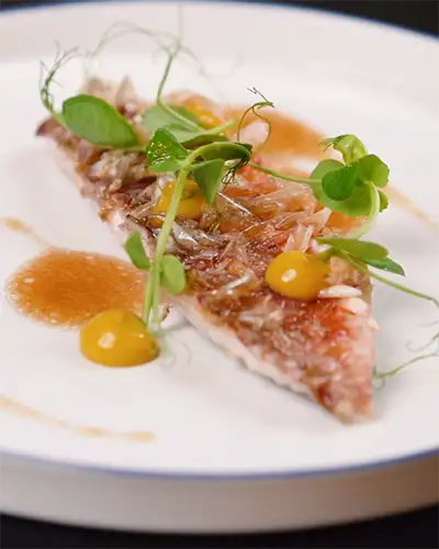 #15: Red mullet with crunchy scales
