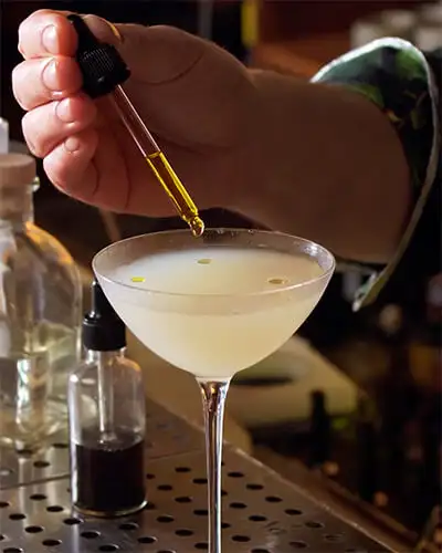 #5: Shiso Hazelnut Martini