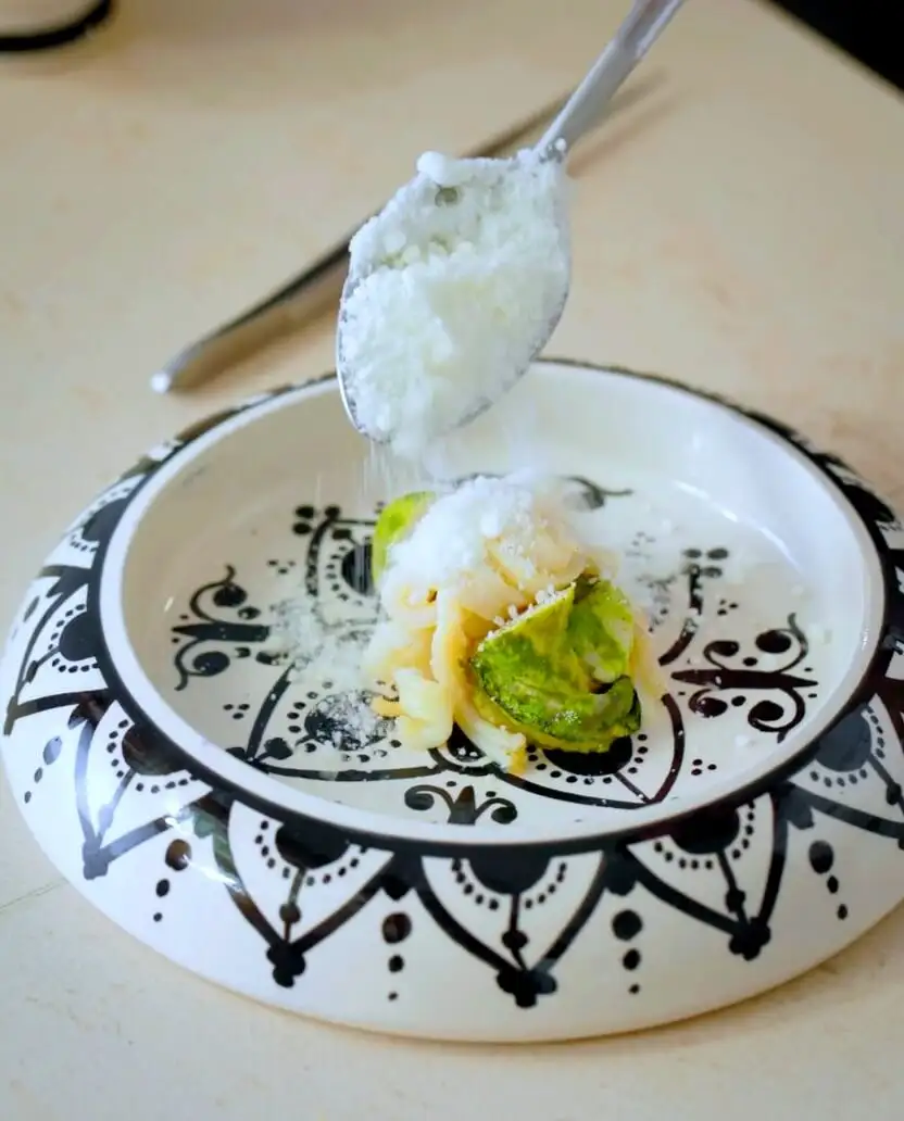 #4 Kefir Snow with Cucumber Marinated Oyster