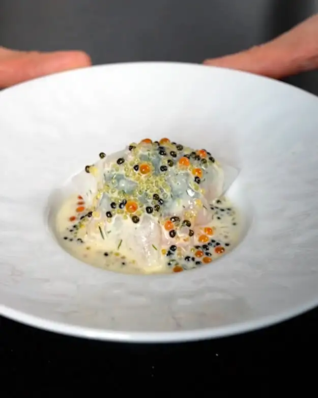 #11 Lemon Sauce & Salmon Plating