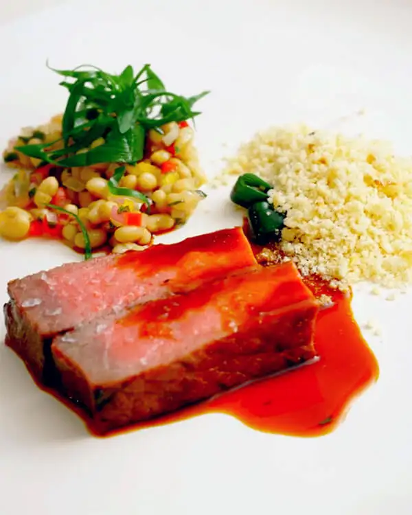 #6 Beef with Farofa, Beans & Amazonian Jus Rôti