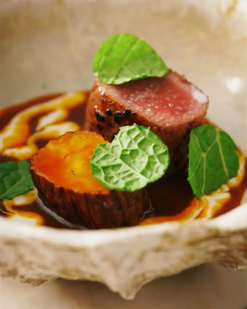 #4 Sous-Vide Lamb & Plating