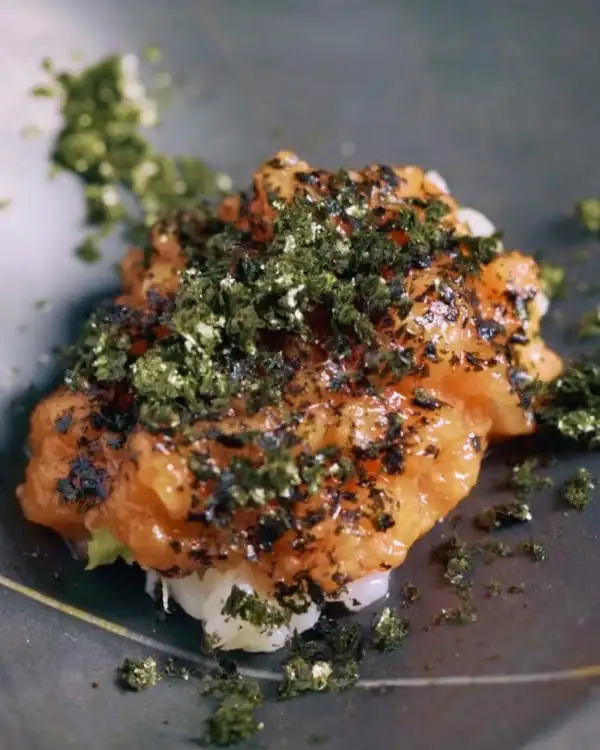 #6 Unrolled Tuna Roll with Tare Sauce