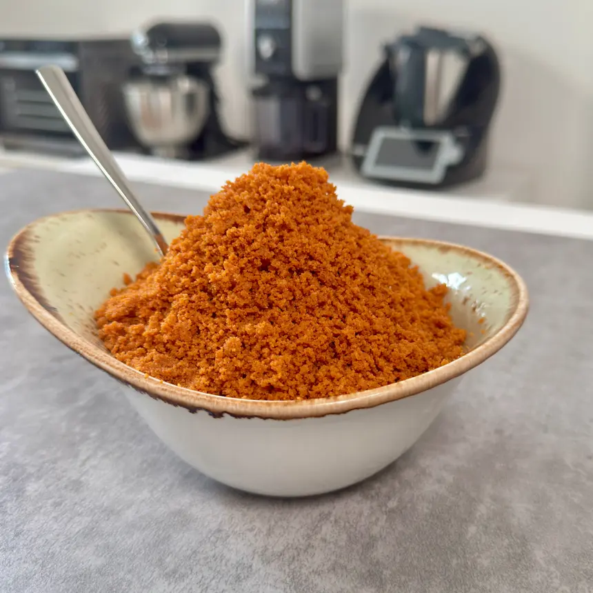 creation thumb for Beurre Noisette Crumble (glutenfree)