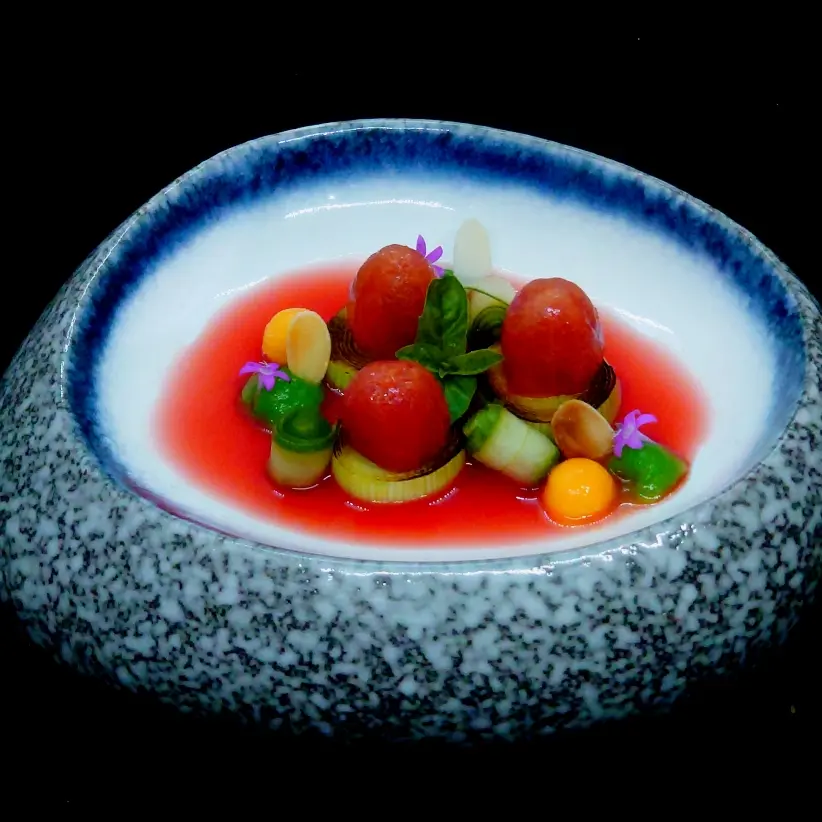 creation thumb for Asian aromatic confit tomato