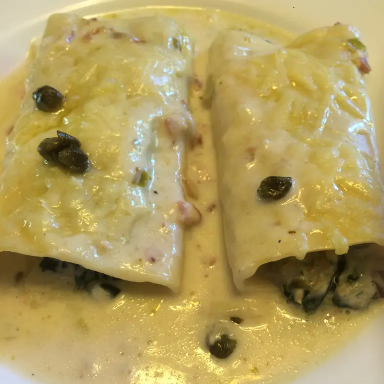 creation thumb for Canelones de salmón y espinaca