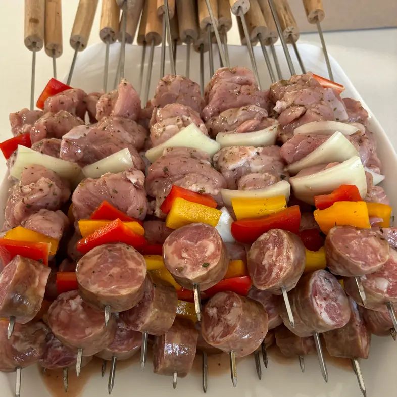 creation thumb for Anticuchos chilenos adobados