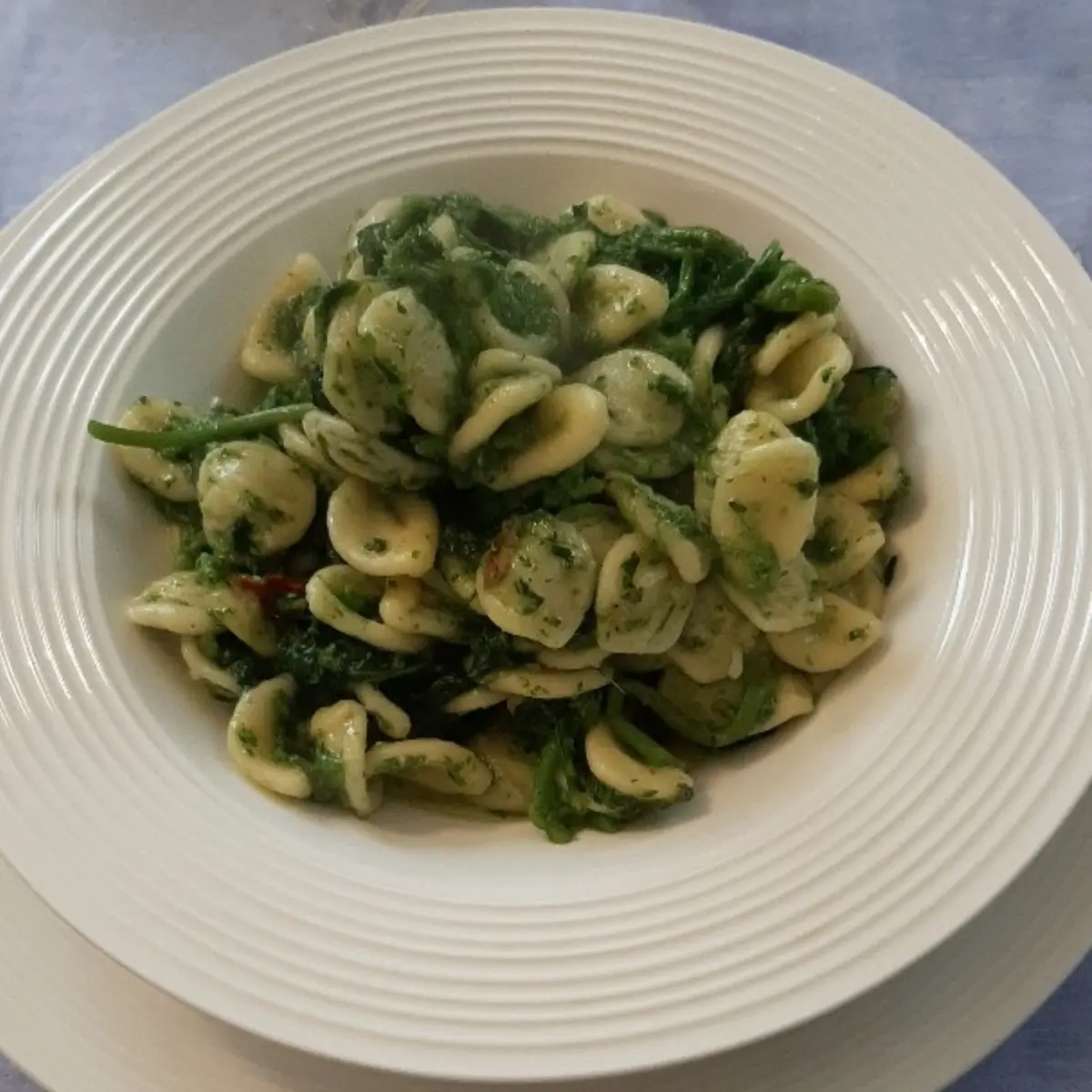 creation thumb for Il classico orecchiette con cima di rapa