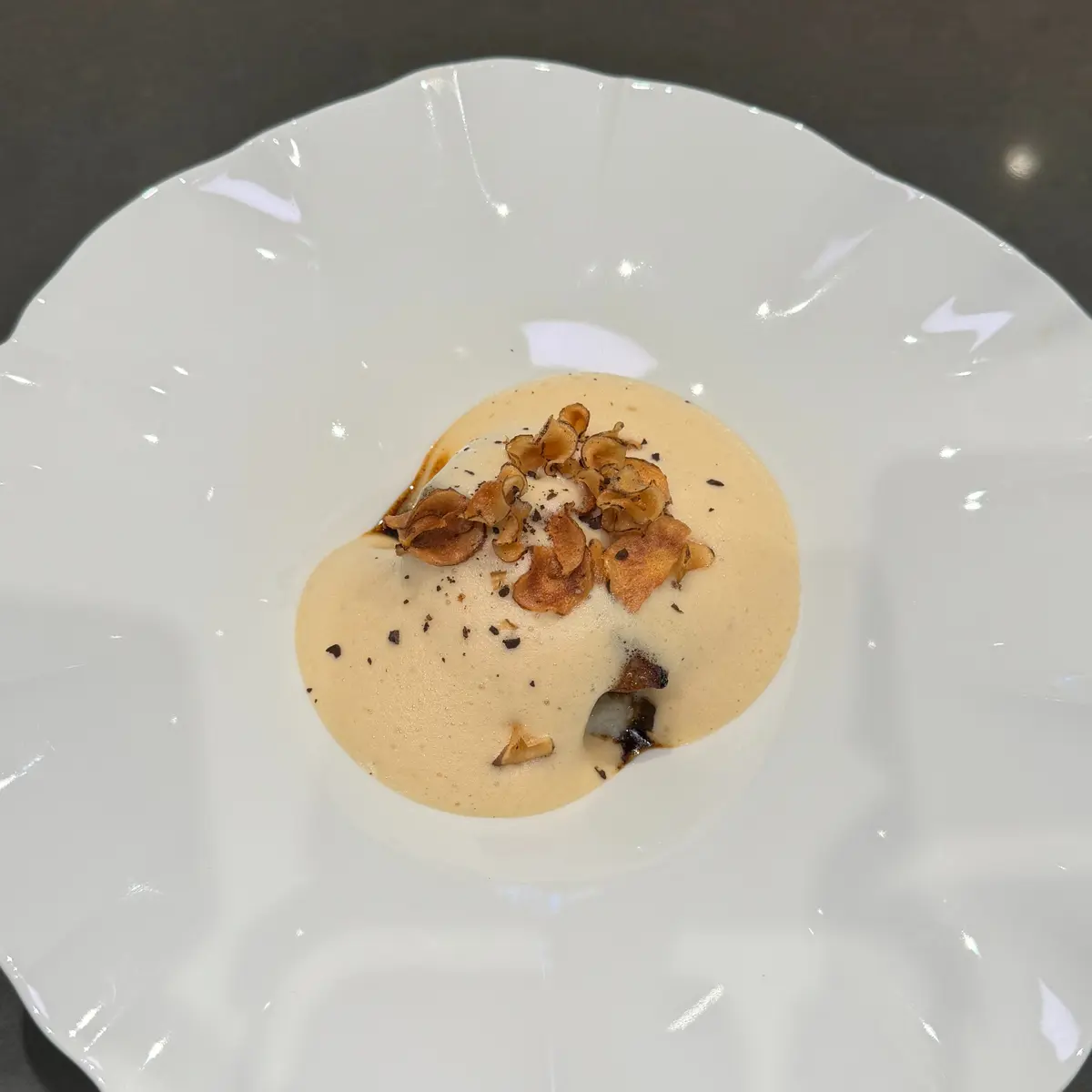 creation thumb for Eel, Foie Gras & Egg Sabayon