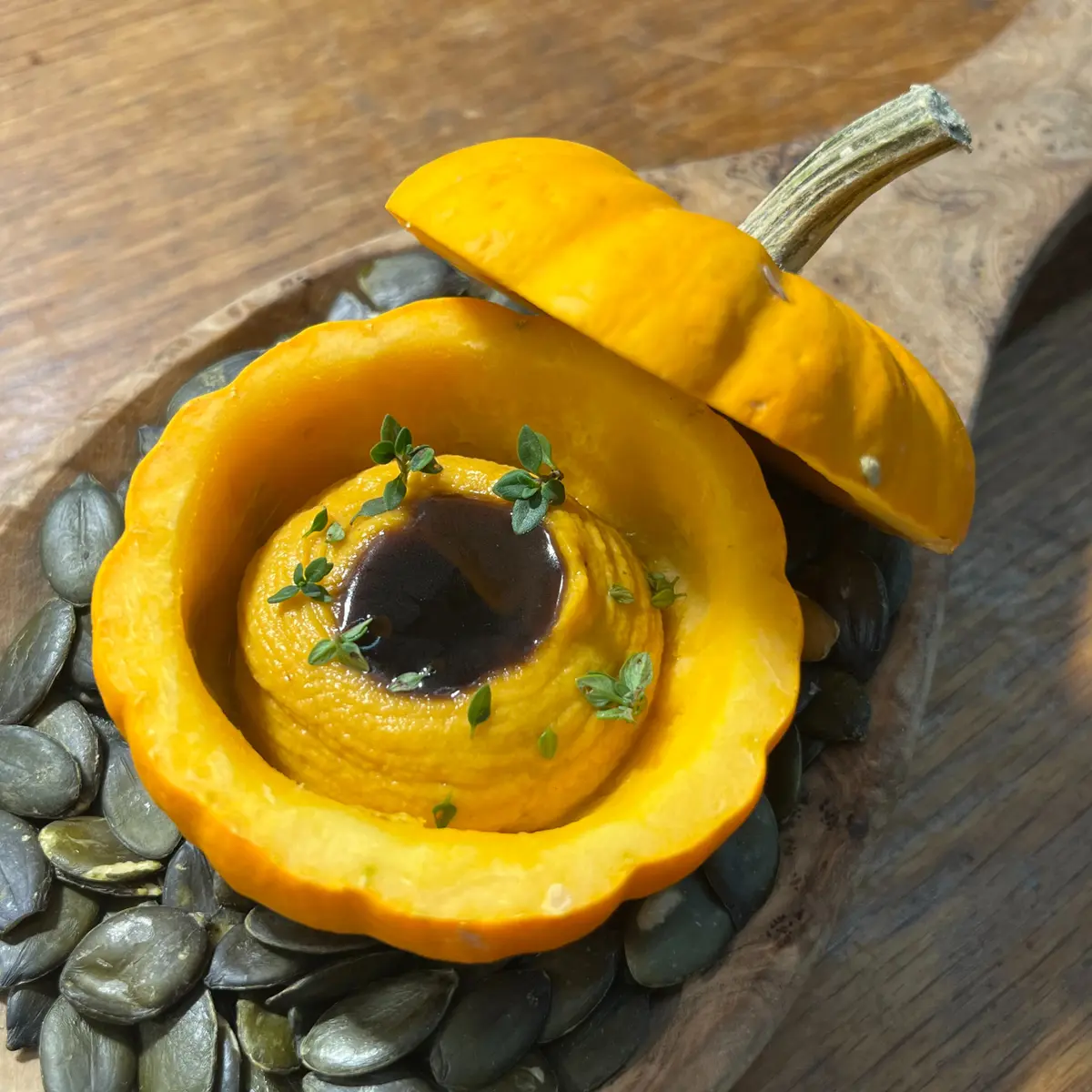 creation thumb for Smoked Squash Puree
