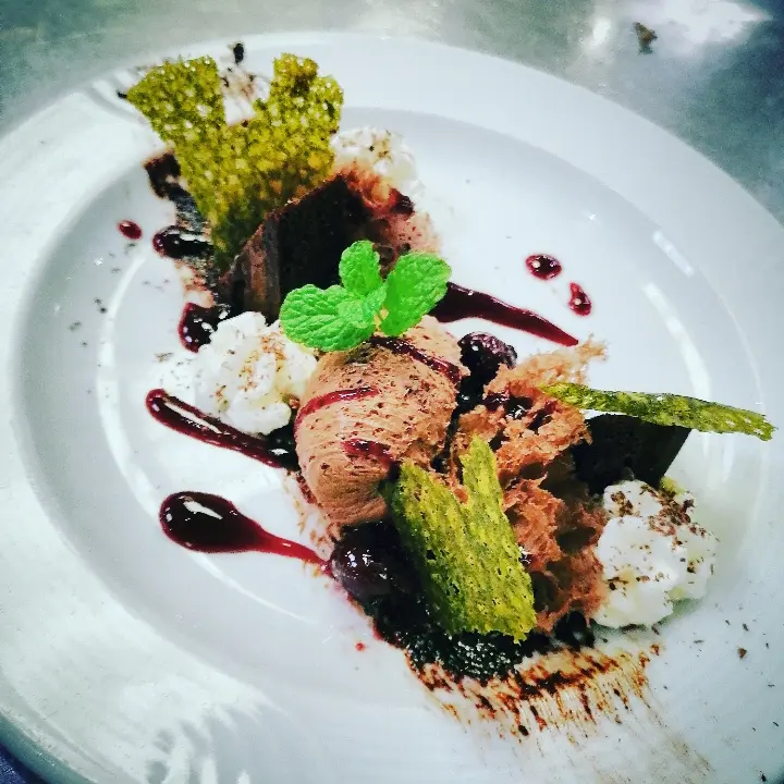 creation thumb for Deconstructed Black Forest cake! I|