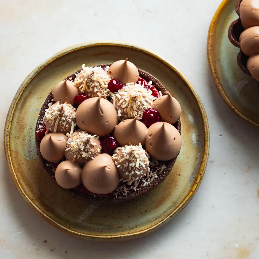 creation thumb for Chocolate Lamington Tart