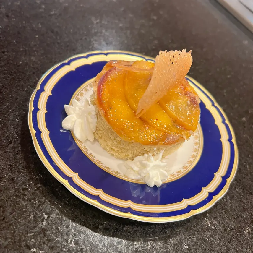 creation thumb for Pfirsich-Upside-Down-Kuchen/Karamell-Tuile