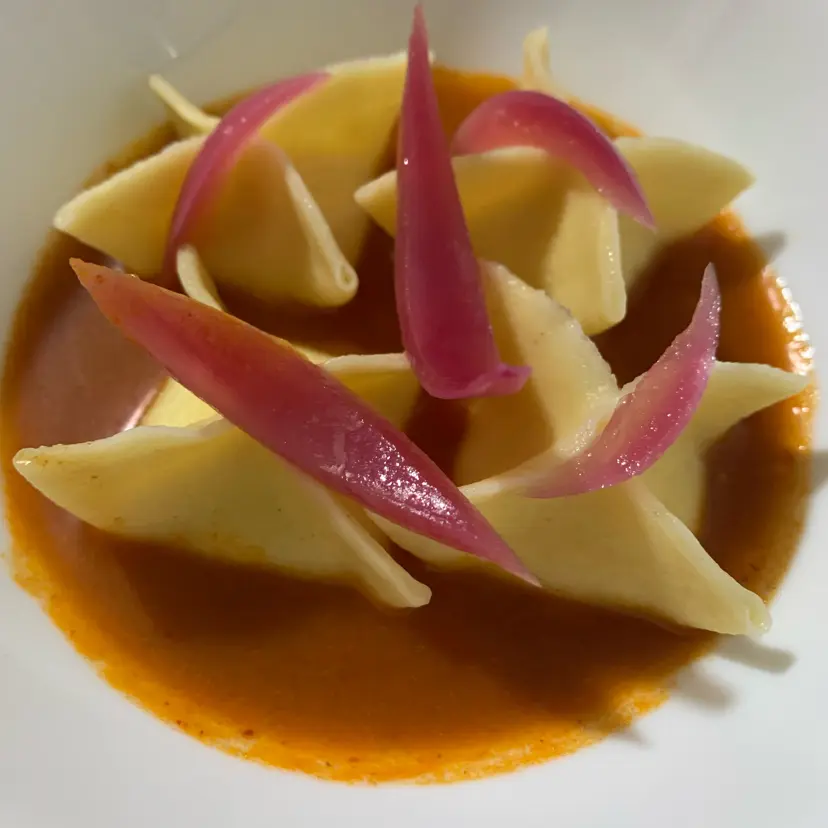 creation thumb for Ravioli ricotta,limone,n duja