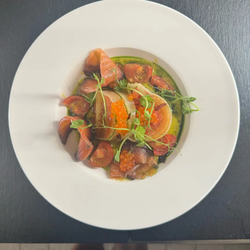 creation thumb for Gravlax, Tomatoe Terrine