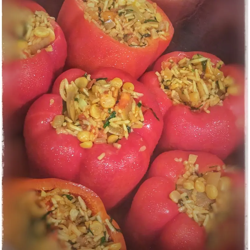 creation thumb for Bell pepper stuffed