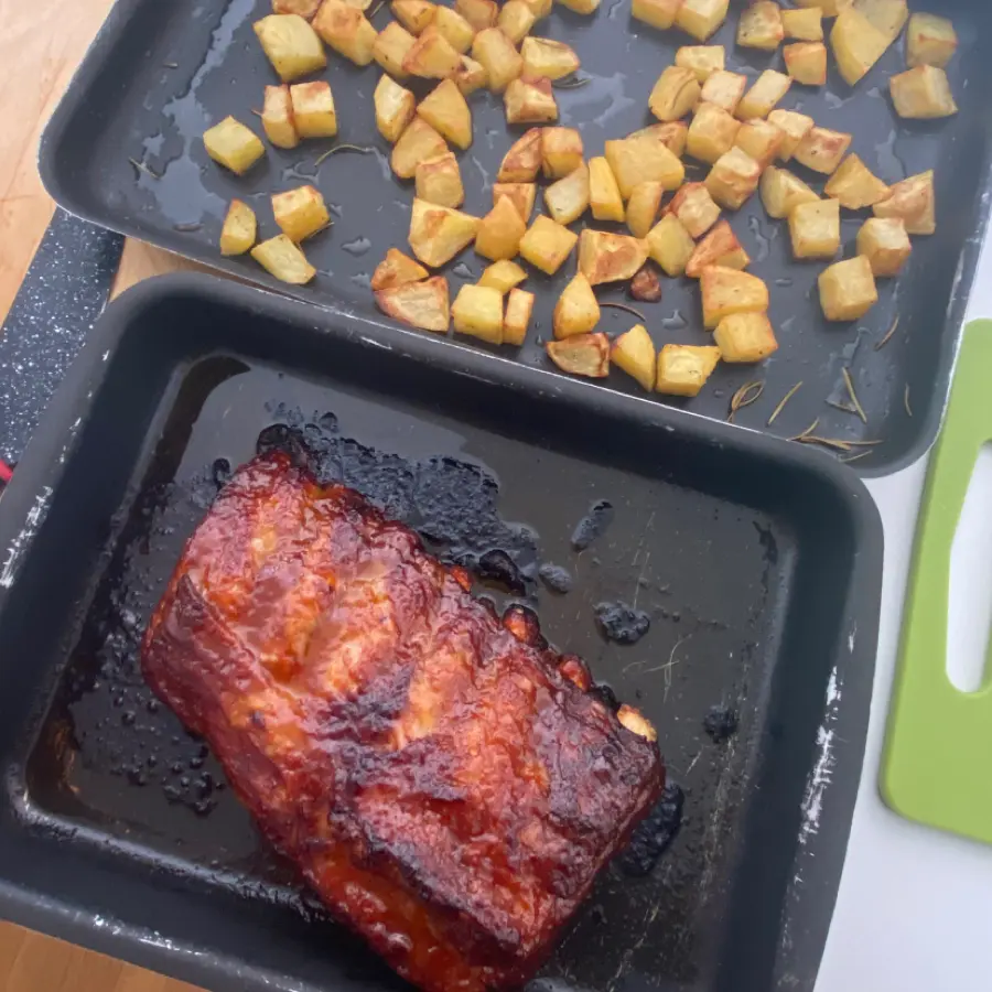 creation thumb for BBQ ribs & potato