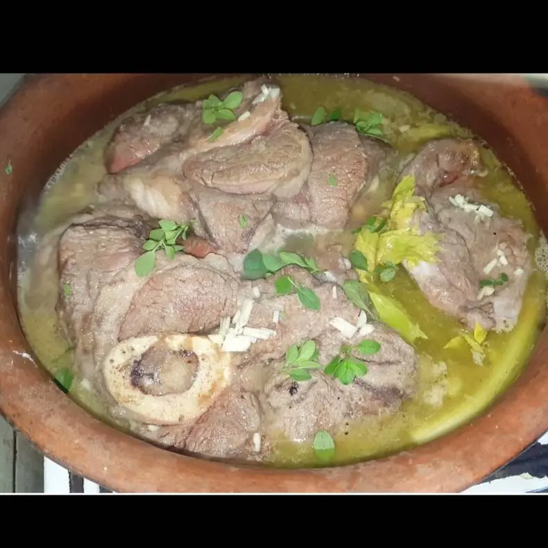 creation thumb for Ossobuco Cooked in Clay Pot