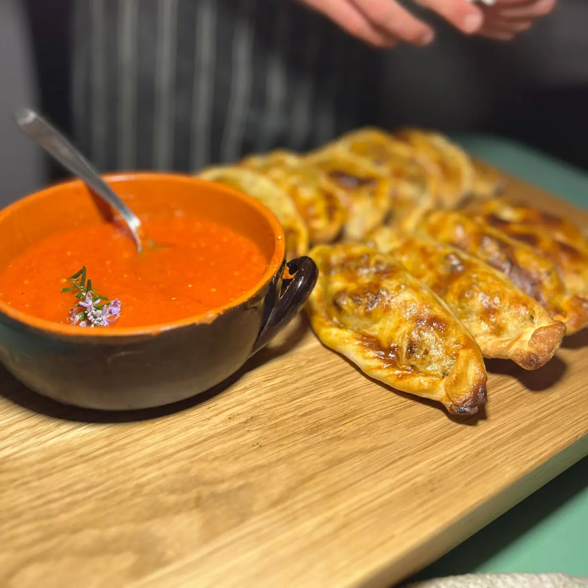 creation thumb for Argentinian Empanadas + Yasgua Sauce 🇦🇷
