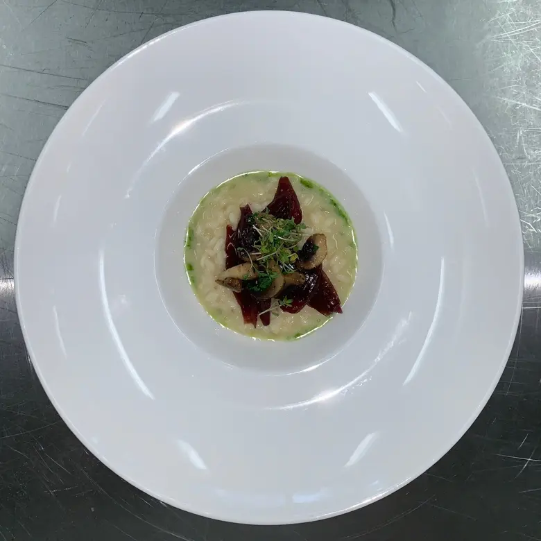 creation thumb for Risotto, Zwiebel und Shrooms