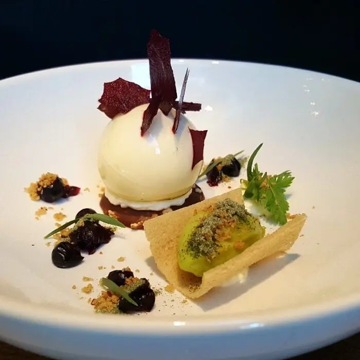 creation thumb for Newdessert | Blackberry | Kefir | Herbalsorbet