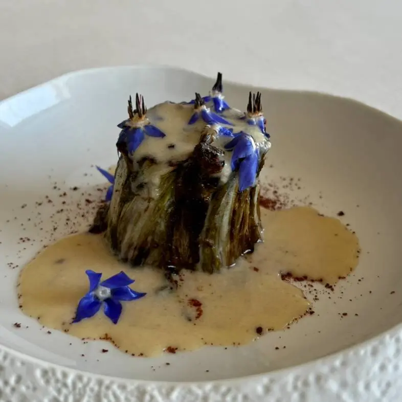 creation thumb for Escarole Bone Marrow Roast