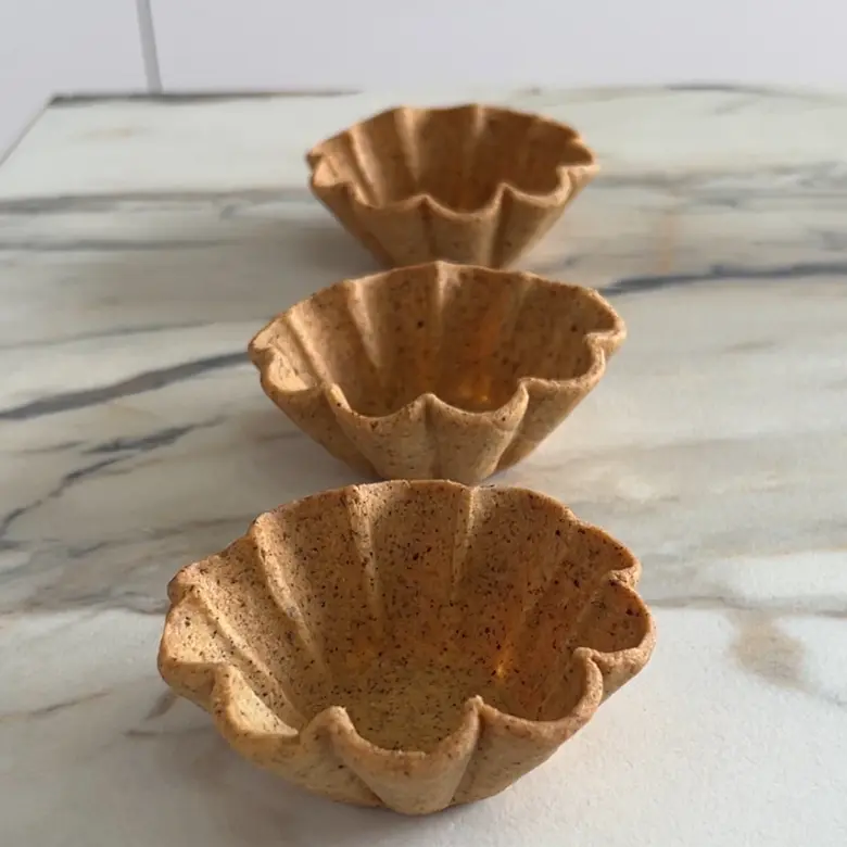 creation thumb for Vanilla and hazelnut tartlets