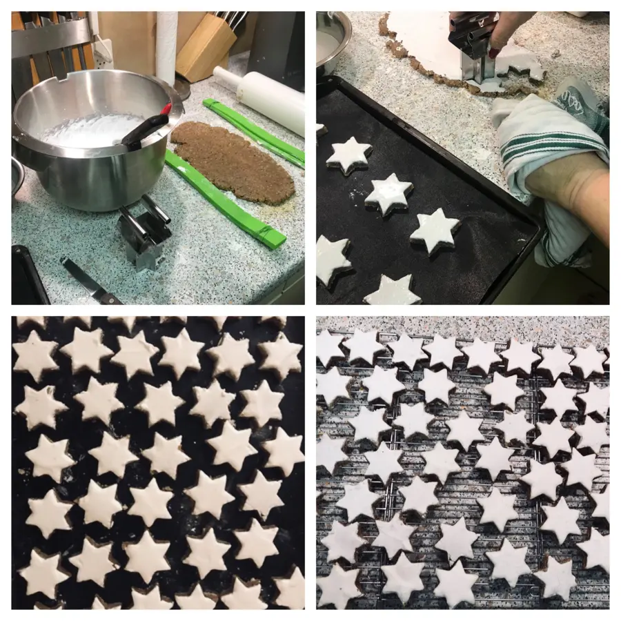 creation thumb for Cinnamon stars or in German Zimtsternen