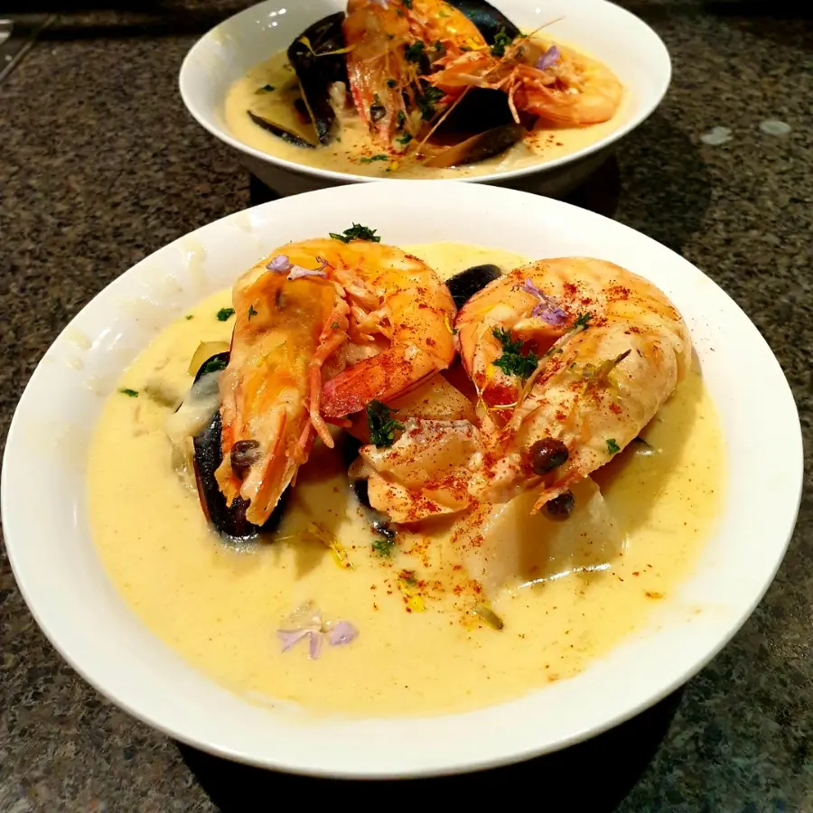 creation thumb for Seafood chowder