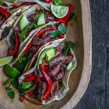 creation thumb for Skirt Steak Fajitas