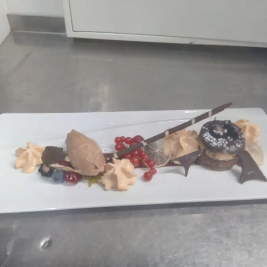 creation thumb for Deserts with schokolate.