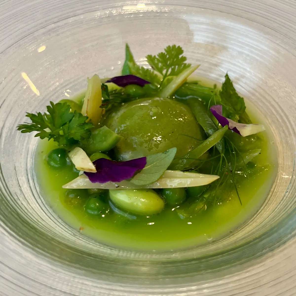 creation thumb for Oat Milk, Spring Salad, Pea Water 