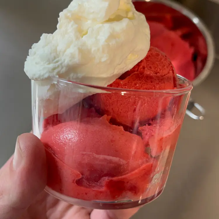 creation thumb for Raspberry sorbet