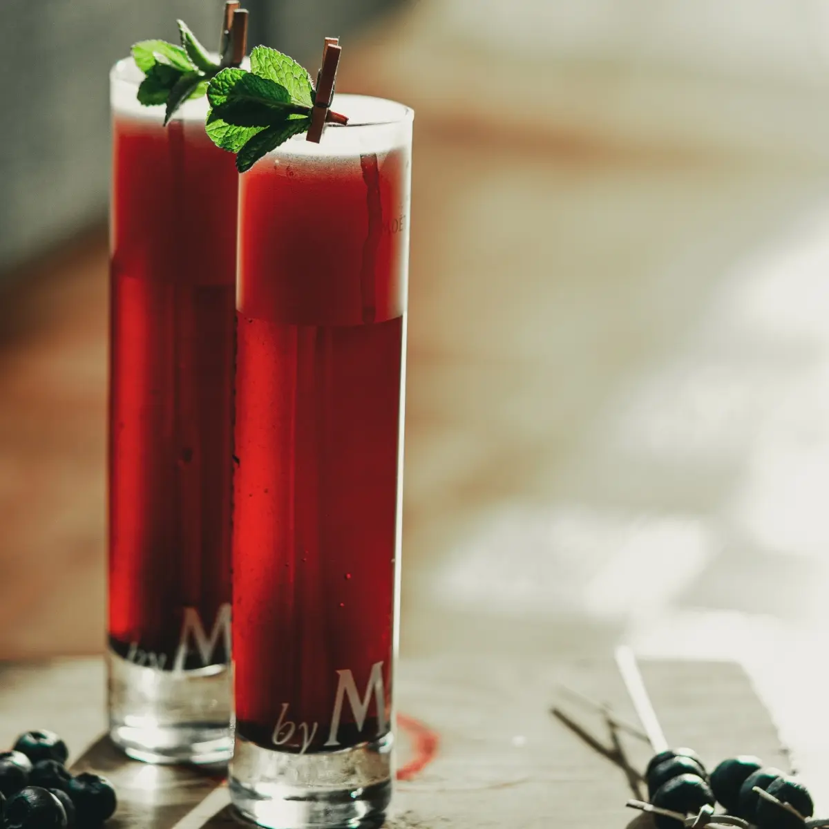 creation thumb for FRESH BLUEBERRY MIMOSA