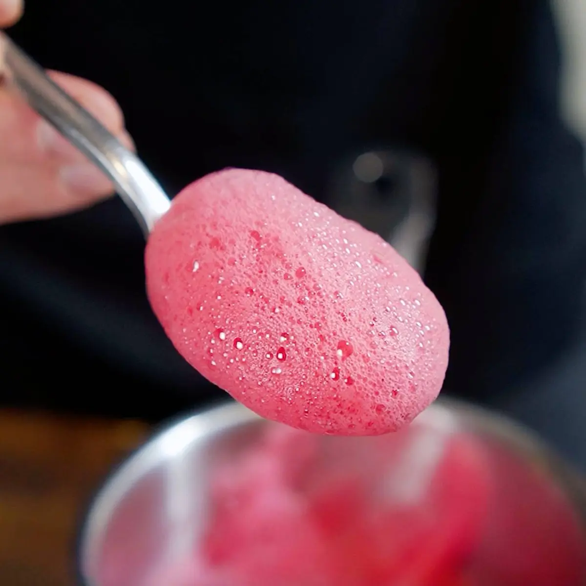 creation thumb for Espuma de remolacha parmesano