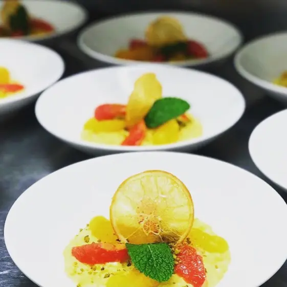 creation thumb for Risotto al latte con zafferano e agrumi 🍊