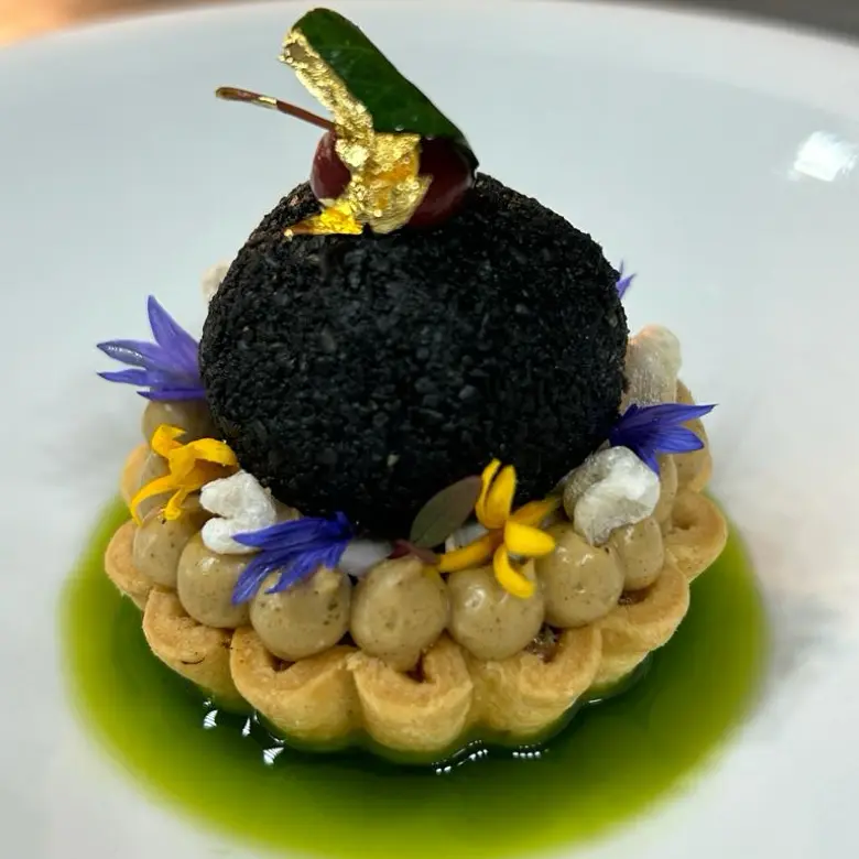 creation thumb for Foie Gras/Porcini Mushrooms/Fig Oil /
