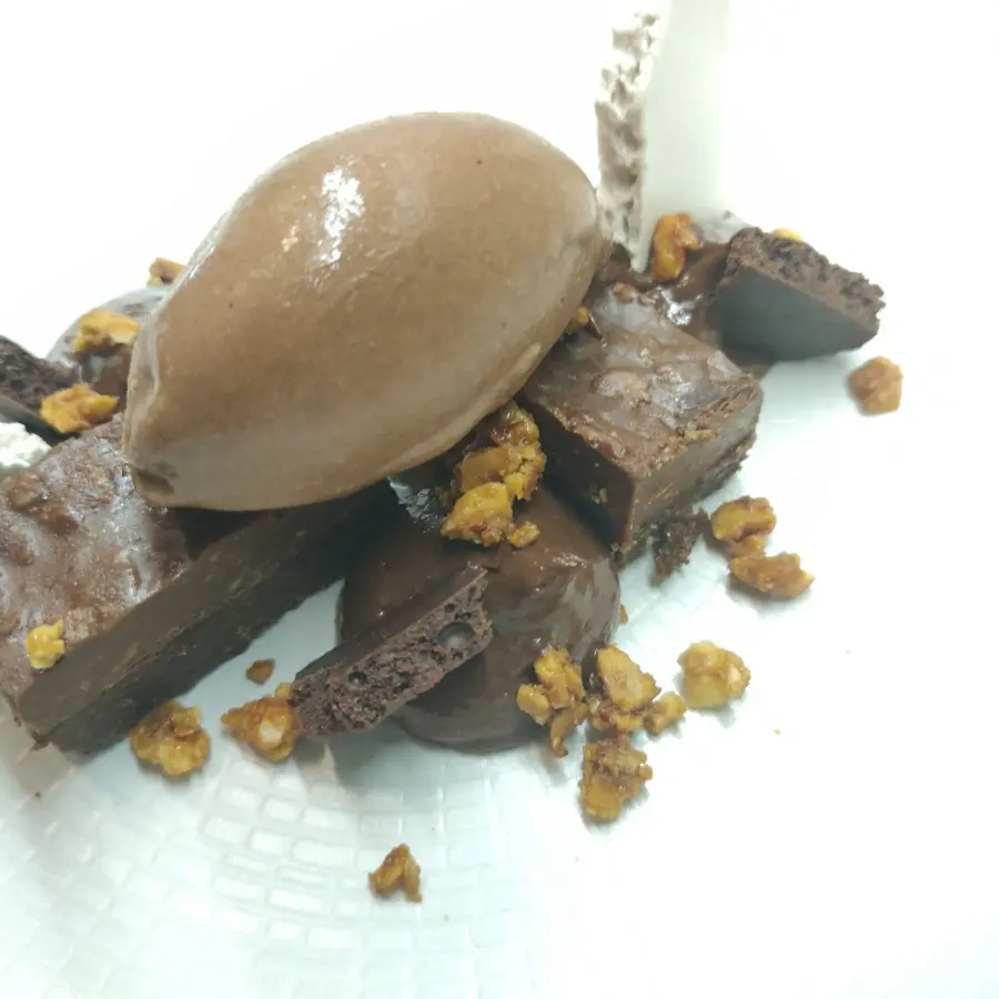 creation thumb for My "Poker of chocolate", 5 textures of chocolate 💪🔪👌