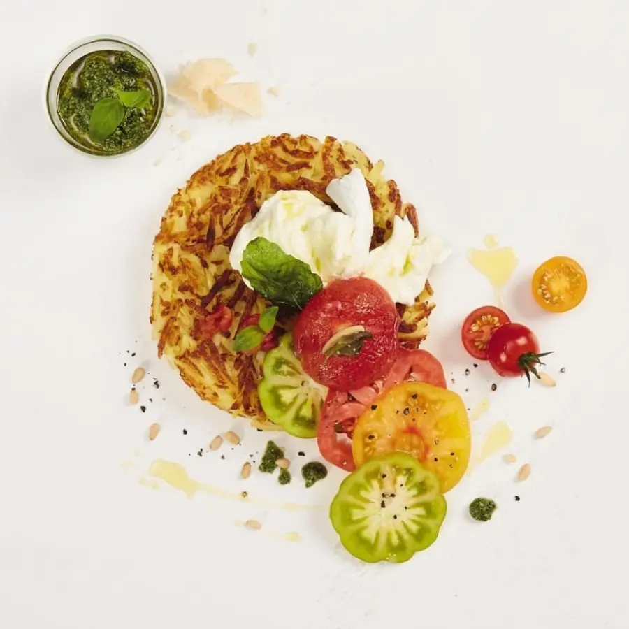 creation thumb for Roesti Mozzarella. #switzerland kitchen
