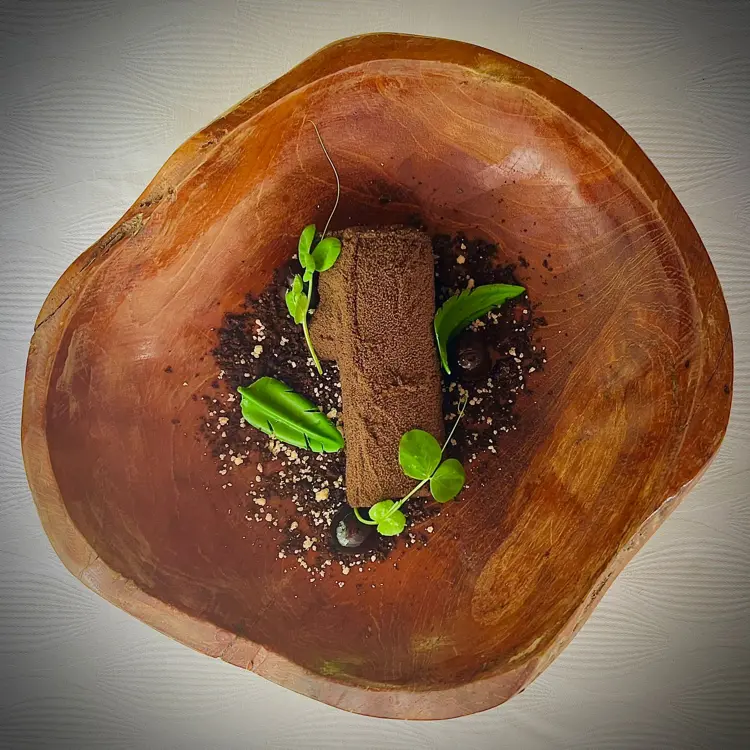 creation thumb for Dark rum cherry and dark chocolate mousse chocolate soil