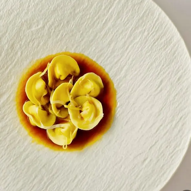 creation thumb for Cappelletti Filled with Neapolitan “Genovese” Sauce For the