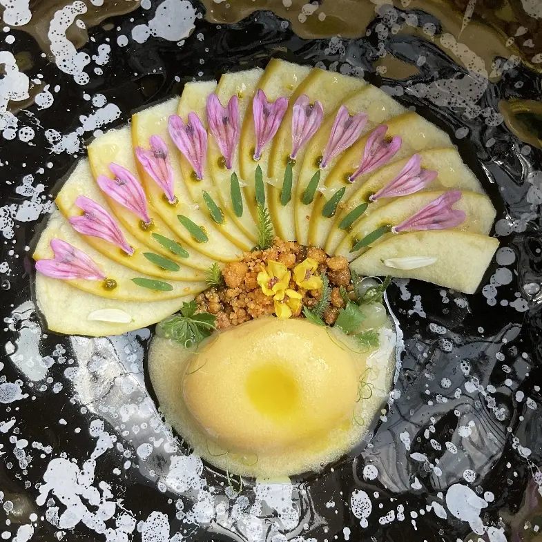 creation thumb for APPLES- candied lemon and wild basil