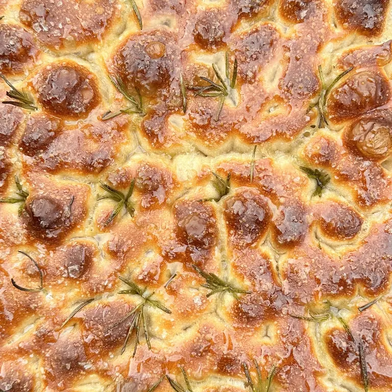 creation thumb for Honey & Rosemary Focaccia