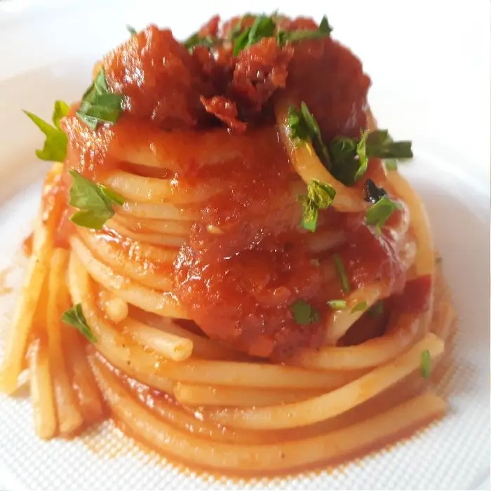 creation thumb for Spaghetti alla 'nduja