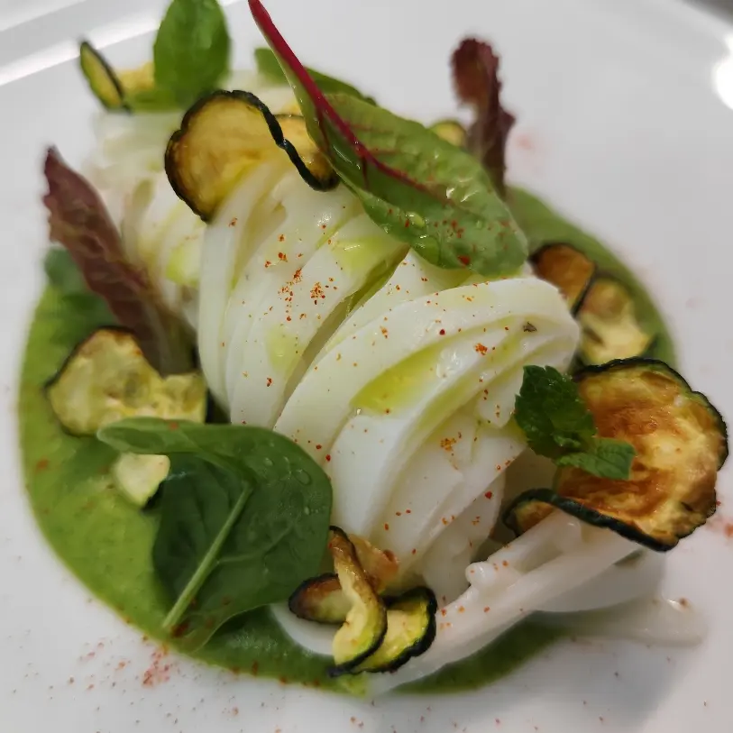 creation thumb for Calamari tagliatelle alla scapece