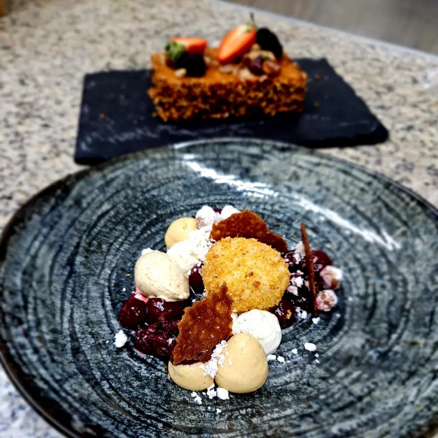 creation thumb for Tyrolean Dessert with homemade ice-cream